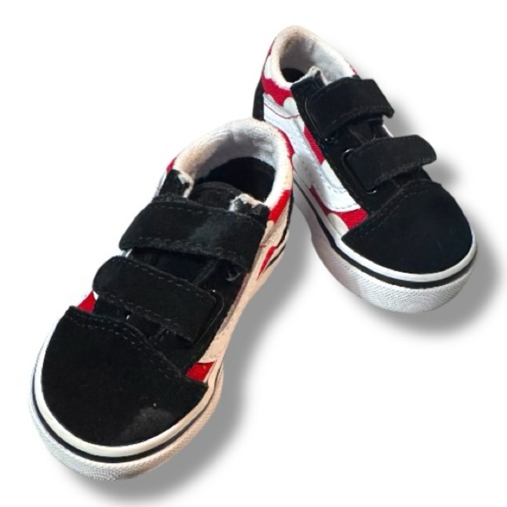 Toddler Minnie Mouse Polkadot Old Skool Vans - Picture 4 of 8